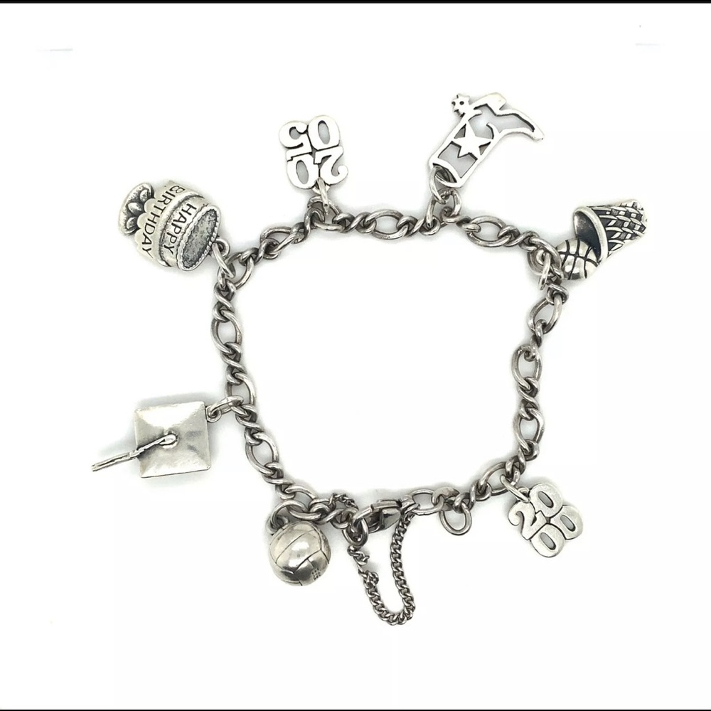 COPY - James Avery 7 Charms Bracelet 7”